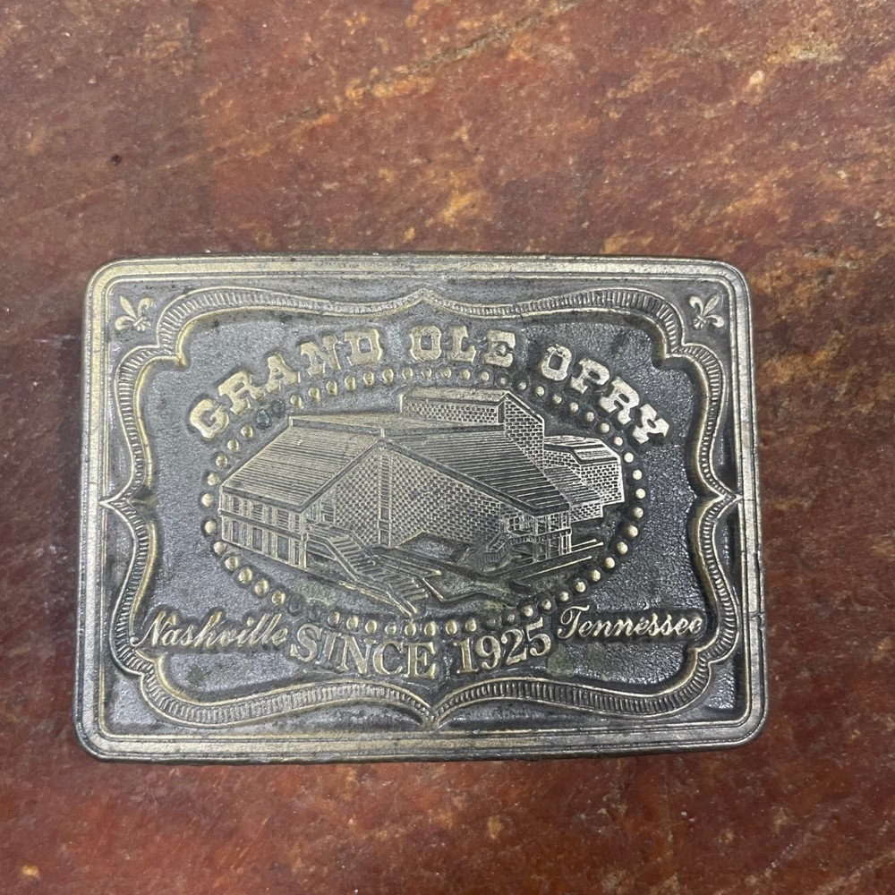 Grand Ole Opry Nashville Tennessee Belt Buckle OGEN Since 1925