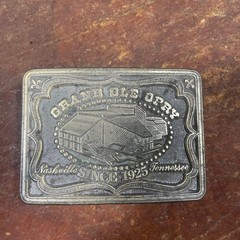 Grand Ole Opry Nashville Tennessee Belt Buckle OGEN Since 1925