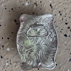Rock Bull Ride Rodeo Long Huge Big Cowboy Texas Western Shine Belt Buckle