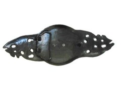 Skull Belt Buckle 6 inches Mens Womens Punk Biker Black Skelton Cross Bones