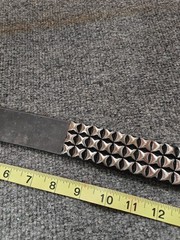 Metal Punk Rock Rivet Belt Pyramid Studded