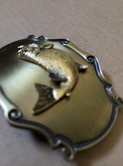 Vintage Raintree Fisherman&rsquo;s Men’s Belt Buckle. Never Worn!