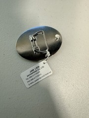 Nike Belt Buckle Swoosh Light Red Sample Unreleased