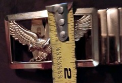Golden Eagle Automatic Belt Buckle Stylish Design Durable Gold Tone