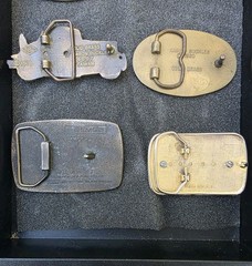 Lot of 8 Various Beltbuckles