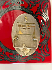 Texas Water Utilities Assc Vintage Brass Belt Buckle Creative Casting Denison