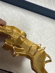 Vintage Golden Elephant Belt Buckle