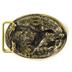Duck hunting belt buckle, Trophy duck season hunter gift