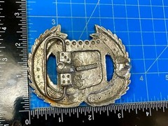 Vintage Cadillac Olive Branch Logo Cutout Belt Buckle By Mobtown 2002