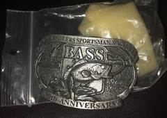 1997 « B.A.S.S. » BASS SPORTSMAN SOCIETY 30th Anniversary BELT BUCKLE