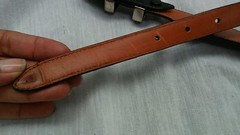 H.SCH sterling silver 925 buckle Sunset Canyon alligator belt Horst Schrader