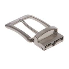 1 3/8 Inch (35 mm) Nickel Free Reversible Clamp Belt Buckle