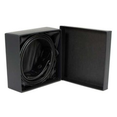 Milwaukee Leather MP7112 Men&rsquo;s We The People Black Genuine Leather Belt Buckle