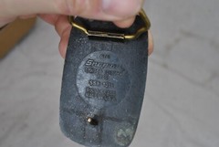 1989 Snap-on Tools Solid Brass Box Truck Drivin Proud Belt Buckle BTS SSX-1313