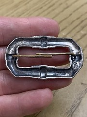 AS-IS!! 925 Sterling Silver Vintage Judith Jack Marcasite Possible Buckle Piece