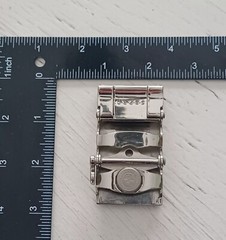 Santa Barbara Polo and Racquet Club Belt Buckle SBPRC Maroon Leather Silver Tone
