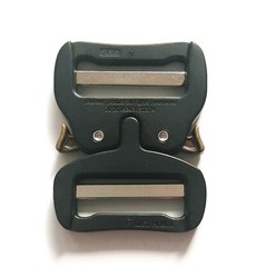 38mm Quick Release Dual Adjustable No Sew Duty Belt Buckle Tactical Belt Buckles