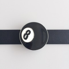 Enamel 8 Pool Ball Belt Buckle Gurtelschnalle Boucle de ceinture