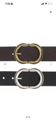Rope Edge Oval Belt Buckle – French Zamak, 40mm
