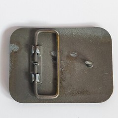 Vintage Bicentennial Metal Belt Buckle « Spirit of America » 1776 – 1976