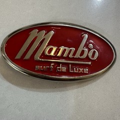 “Mambo Surf De Luxe” Belt Buckle 10cm x 5cm Australia
