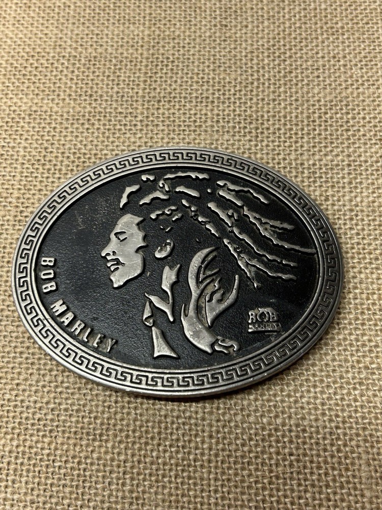 BB1 new BOB MARLEY Metal BELT Buckle