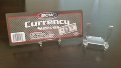 *10 Premium 2-3/16&Prime; Display Stand Belt Buckle Money Clip Paper Currency 36C
