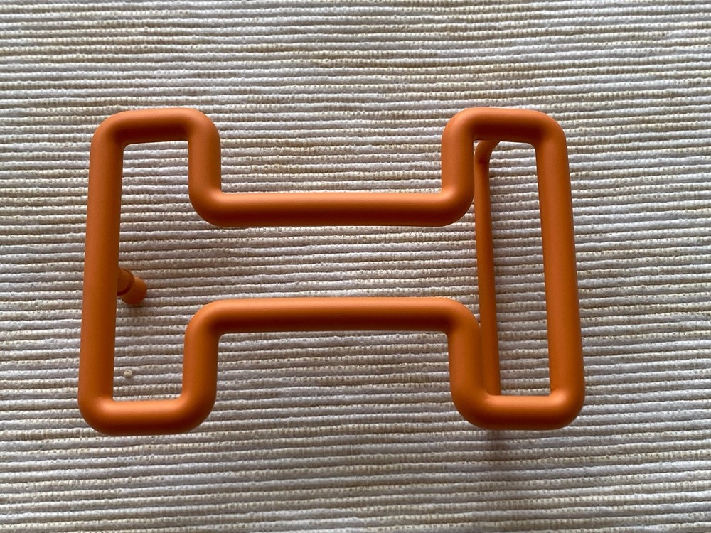 H 38mm Orange Tonight Belt buckle with pouch