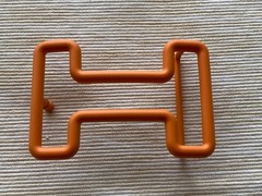 H 38mm Orange Tonight Belt buckle with pouch