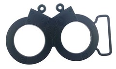 Handcuffs Belt Buckle Hand Cuff Peace Officer Police New Men Prisoners Metal