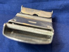 VTG Naval USS Trippe FF-1075 Belt Buckle Military Style Knox Class Frigate Japan