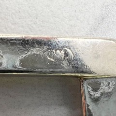 Silver Tone Simple Basic Belt Buckle