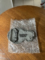 Halo 3 Men’s Belt Buckle – Frag Grenade- Brand New- Microsoft/Bungie – Xbox