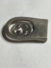 GUCCI Interlocking Buckle PARFUMS MOD BREV 3cm x 5cm For Belt 2cm