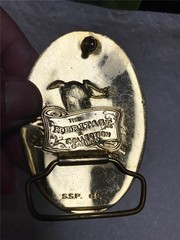 AMINCO Deer Buck BELT BUCKLE AMINCO THE HERITAGE COLLECTION SSP. GP. VINTAGE