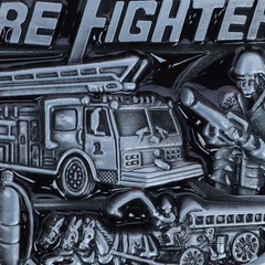 CTM Men&rsquo;s Firefighter Belt Buckle