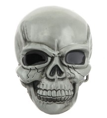 Large Skull Skeleton Head Metal Belt Buckle