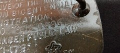 70s Buckle LEE CO. NY. 1776 &rsquo;76 AMERICAN REVOLUTION VINTAE BICENTENNIAL