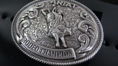 Ariat Youth Western Belt Buckle Bull Rider Rodeo Campion kids A36000