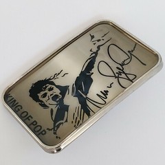 King of Pop Michael Jackson Metal Belt Buckle