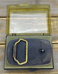 VTG Snap On Tools Solid Brass Box Truck Drivin Proud Belt Buckle BTS Mechanic