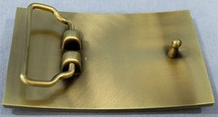 2 NEW ANHEUSER BUSCH BUDWEISER KING OF BEERS BRASS BELT BUCKLES