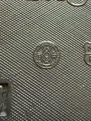 Bastian Laborer’s Local 300 Rectangular Solid Brass Belt Buckle 1913