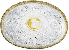 Montana Silversmiths Men&rsquo;s Initial Buckle