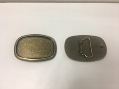 Antique Brass Color Western Style Belt Buckle For 1.5&Prime; Wide Belts-Ships Free