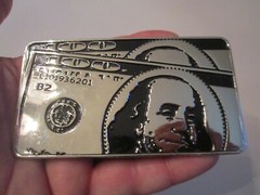 HUNDRED DOLLAR BILL DESIGN BELT BUCKLE – GW-18