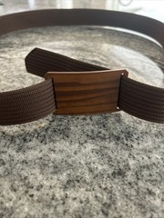 GRIP6 BELT BUCKLE – BROWN – 1.50” WIDE 48&Prime; Strap XL Fits 38-42