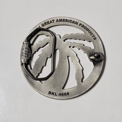 2004 Palm Tree Belt Buckle Great American Products BKL 4666
