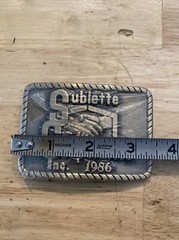 CO-OP Belt Buckle Collector METAL Man Cave Original Farm Ranch Cowboy Patina