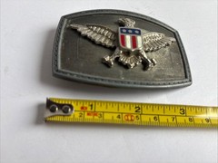 Classic American EAGLE Full Metal BELT BUCKLE COUNTRY Western Style